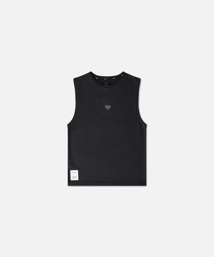 The Marcoola Muscle Tee - PD Black