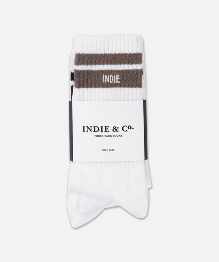 The Grove 3 pack Socks - Multi