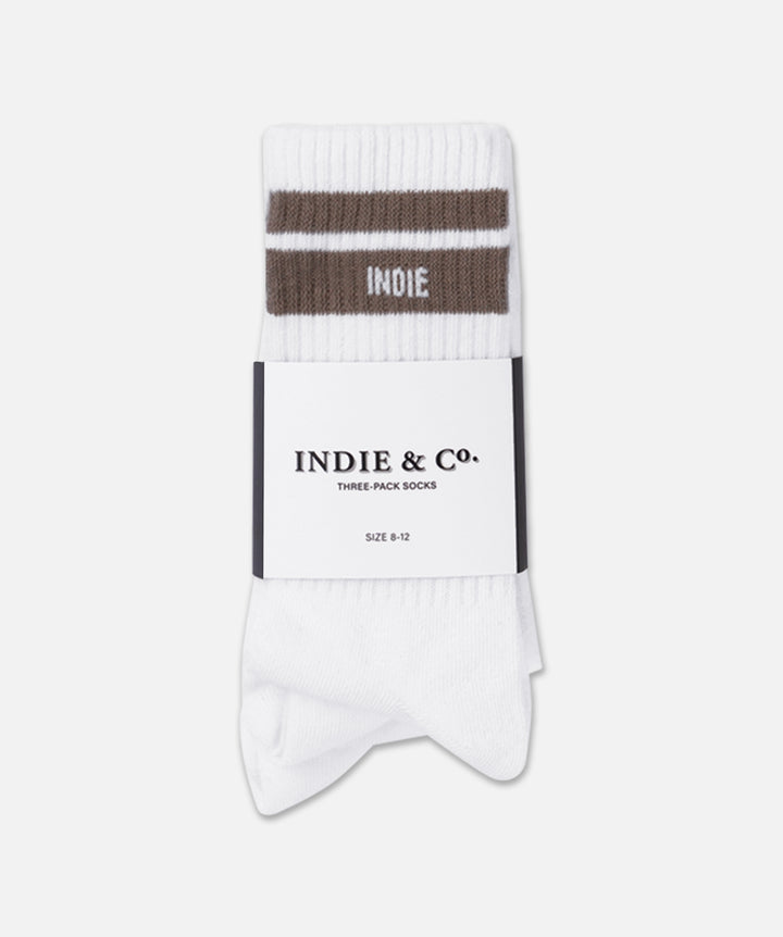 The Grove 3 pack Socks - Earth