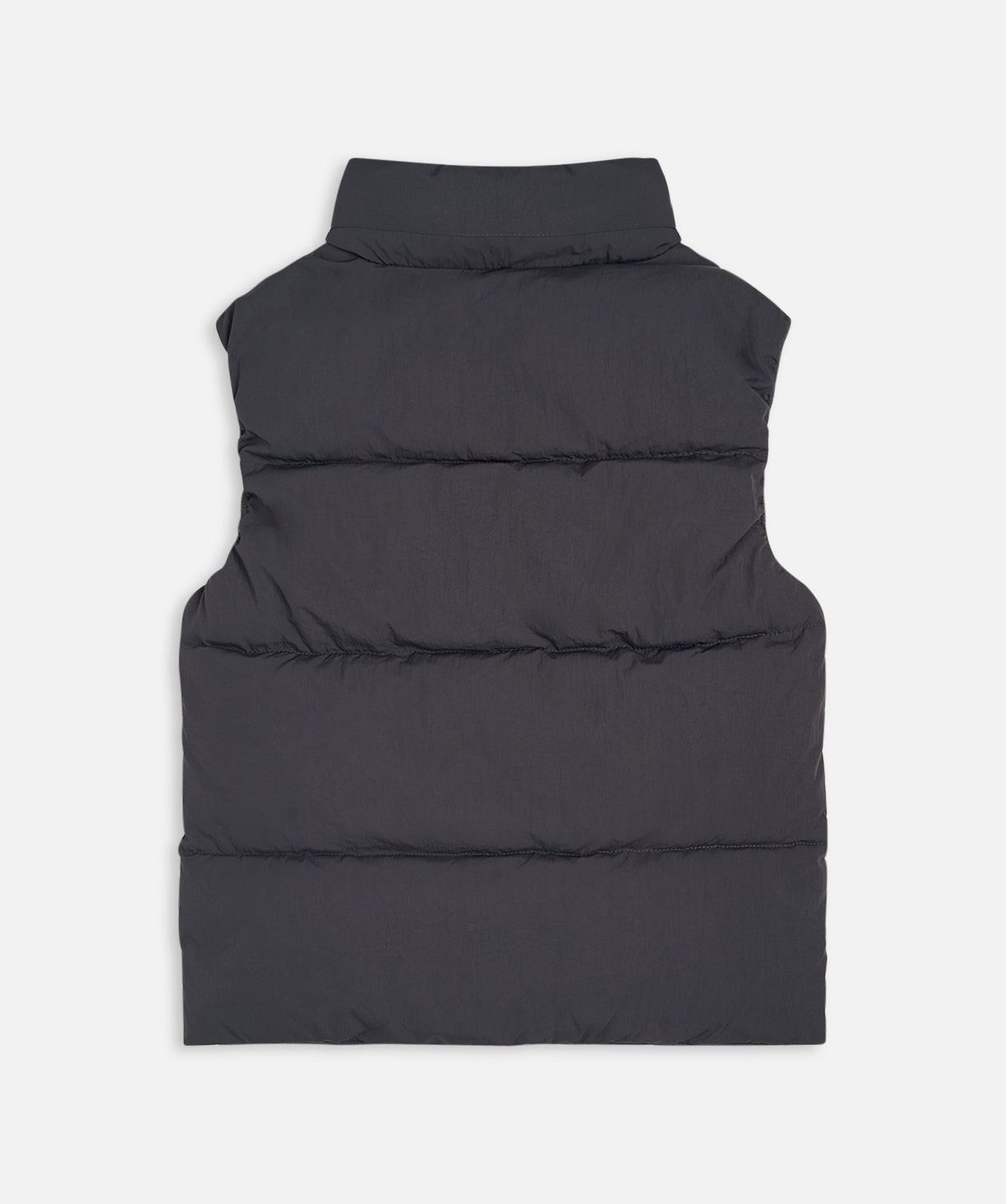 Kids black puffer vest hotsell