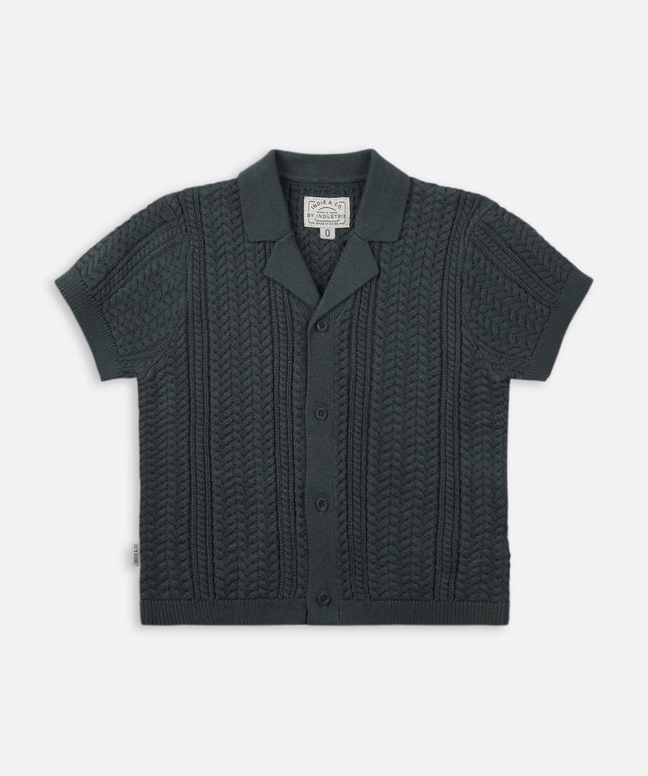 The Indie Alessio S/s Shirt - Pine