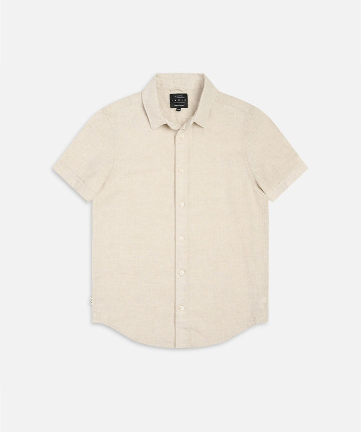 Tennyson Ss Shirt - Oatmeal